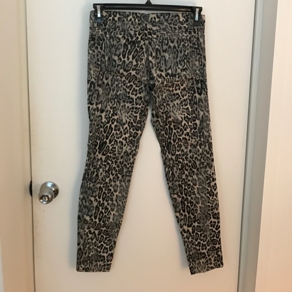 Leopard Print J Brand Skinny Jeans - Picture 4 of 4